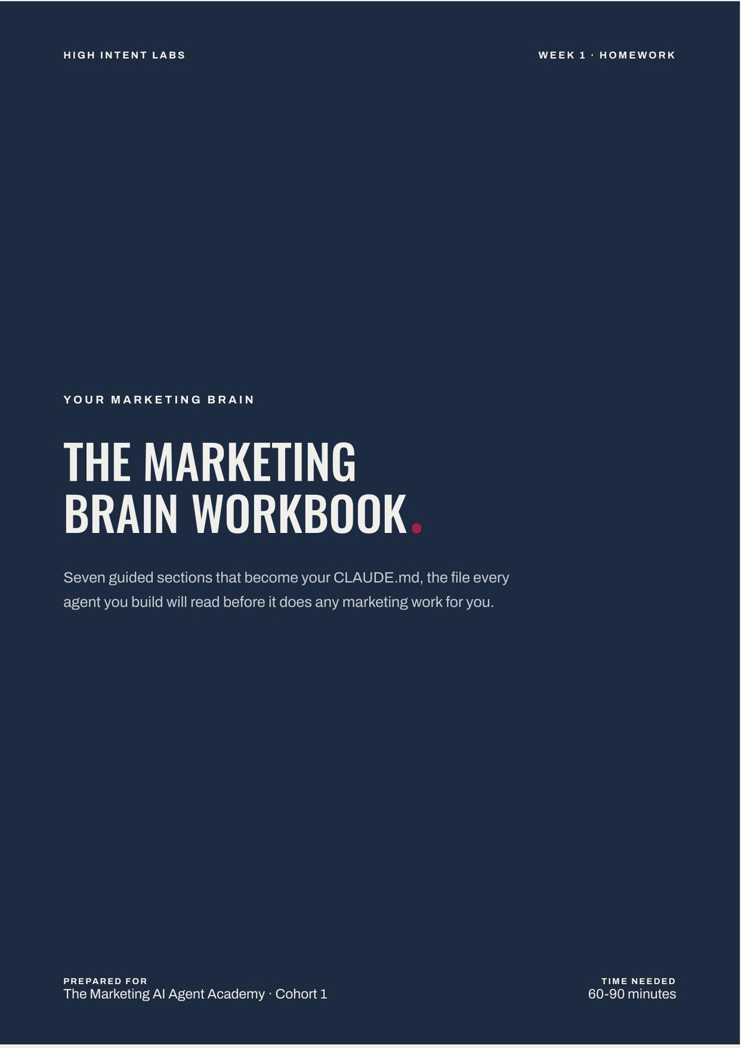 Second-Brain-Workbook (Platzhalter: noch Alis englisches Cover)